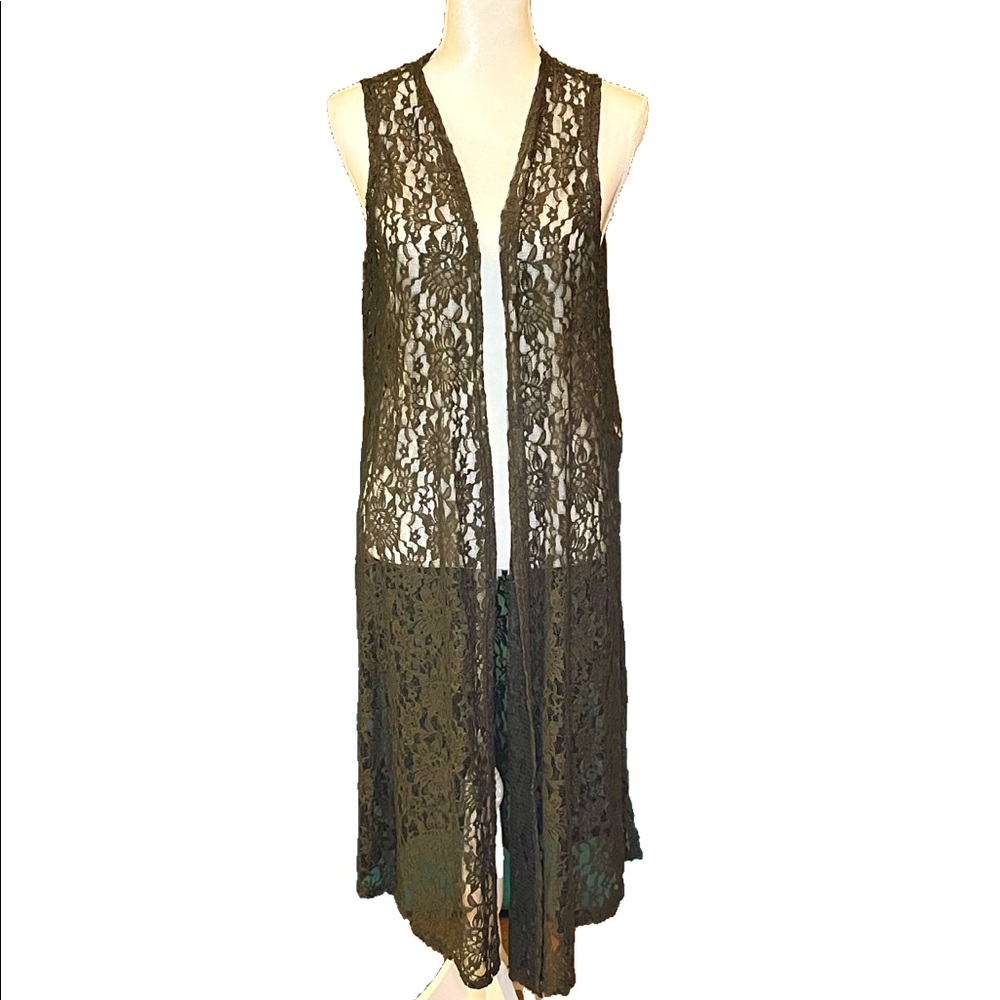 Lularoe lace Joy Vest Cardigan